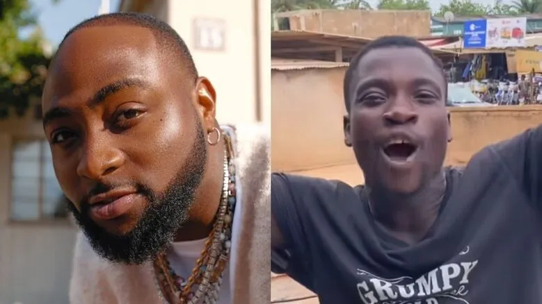 Davido Gifts US$5,000 To Ghanaian TikToker; Eugene Ananzo Jnr